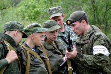 Хабаровские подростки прошли армейскую школу Пресс-служба филиала ФАУ МО РФ ЦСКА (СКА, г.Хабаровск)